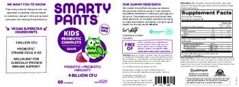 SmartyPants Kids Probiotic Complete Grape - supplement