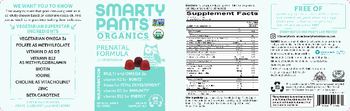 SmartyPants Organics Prenatal Formula - supplement