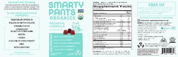 SmartyPants Organics Prenatal Formula - supplement