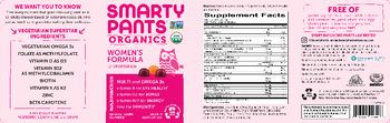 SmartyPants Organics Women's Formula - supplement