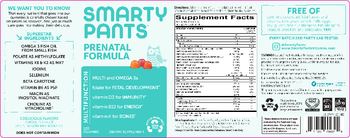 SmartyPants Prenatal Formula - supplement