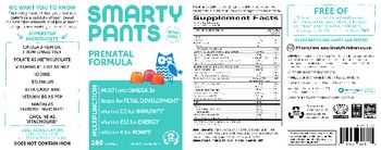 SmartyPants Prenatal Formula - supplement