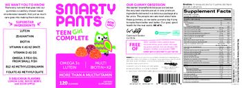 SmartyPants Teen Girl Complete - supplement