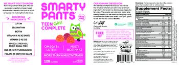 SmartyPants Teen Girl! Complete - supplement