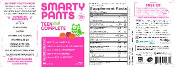 SmartyPants Teen Girl Complete - supplement