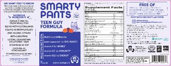 SmartyPants Teen Guy Formula - supplement