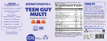SmartyPants Teen Guy Multi - supplement