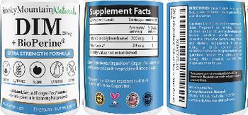 Smoky Mountain Naturals DIM 200 mg + BioPerine Extra Strength Formula - supplement