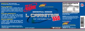 SNI Essential Series L Carnitine 550 - supplement