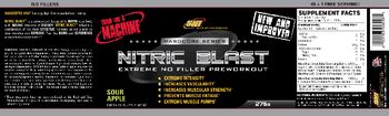 SNI Hardcore Series Nitric Blast Sour Apple - supplement