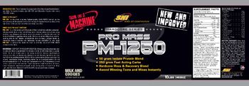 SNI Hardcore Series Pro Mass PM-1250 Milk and Cookies - supplement