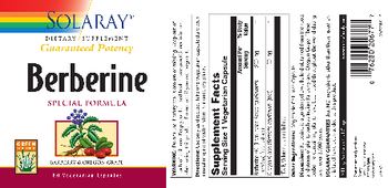 Solaray Berberine - supplement