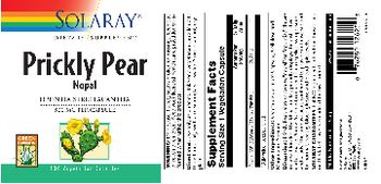 Solaray Prickly Pear 500 mg - supplement