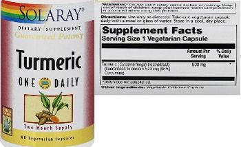 Solaray Turmeric - supplement
