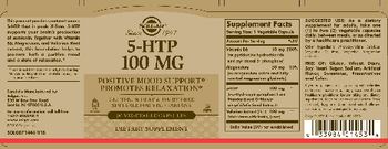 Solgar 5-HTP 100 mg - supplement