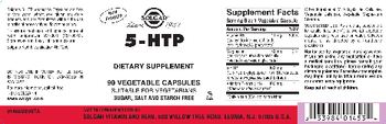 Solgar 5-HTP - supplement