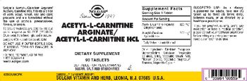 Solgar Acetyl-L-Carnitine Arginate/ Acetyl-L-Carnitine HCL - supplement