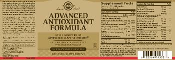 Solgar Advanced Antioxidant Formula - supplement