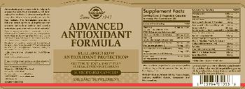 Solgar Advanced Antioxidant Formula - supplement