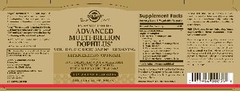Solgar Advanced Multi-Billion Dophilus - supplement