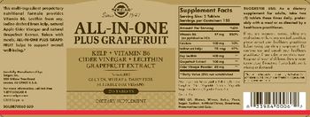 Solgar All-In-One Plus Grapefruit - supplement