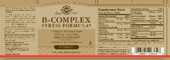 Solgar B-Complex - supplement