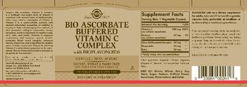 Solgar Bio Ascorbate Buffered Vitamin C Complex - supplement