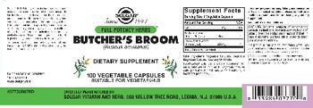 Solgar Butcher's Broom - supplement