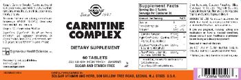 Solgar Carnitine Complex - supplement