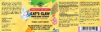 Solgar Cat's Claw Inner Bark Extract - herbal supplement