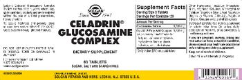 Solgar Celadrin Glucosamine Complex - supplement