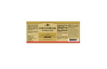 Solgar Cod Liver Oil - supplement