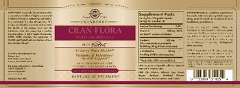 Solgar Cran Flora With Probiotics Plus Ester-C - supplement