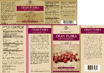 Solgar Cran Flora with Probiotics plus Ester-C - supplement