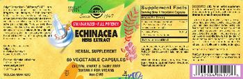 Solgar Echinacea Herb Extract - herbal supplement