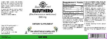 Solgar Eleuthero 520 mg - supplement