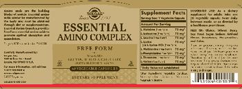 Solgar Essential Amino Complex - supplement