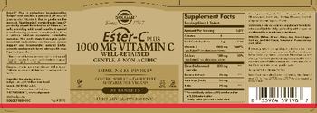 Solgar Ester-C Plus 1000 mg Vitamin C - supplement