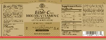 Solgar Ester-C Plus 1000 mg Vitamin C - supplement