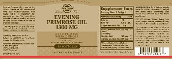 Solgar Evening Primrose Oil 1300 mg - supplement