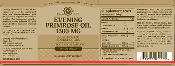 Solgar Evening Primrose Oil 1300 mg - supplement