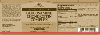 Solgar Extra Strength Glucosamine Chondroitin Complex - supplement