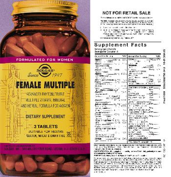 Solgar Female Multiple - supplement