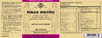 Solgar Female Multiple - supplement