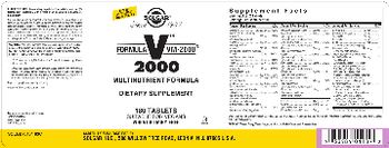 Solgar Formula V VM-2000 2000 - supplement
