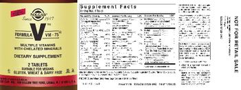 Solgar Formula VM-75 - supplement