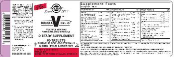 Solgar Formula VM-75 - supplement