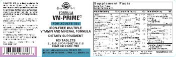 Solgar Formula VM-Prime For Adults 50+ - supplement
