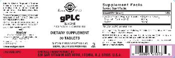 Solgar gPLC Glycine Propionyl L-Carnitine - supplement
