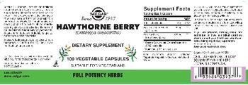 Solgar Hawthorne Berry - supplement